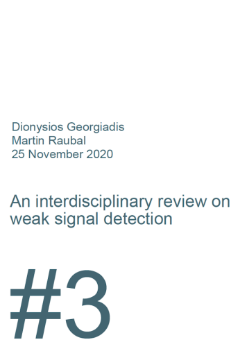 An interdisciplinary review on weak signal detection